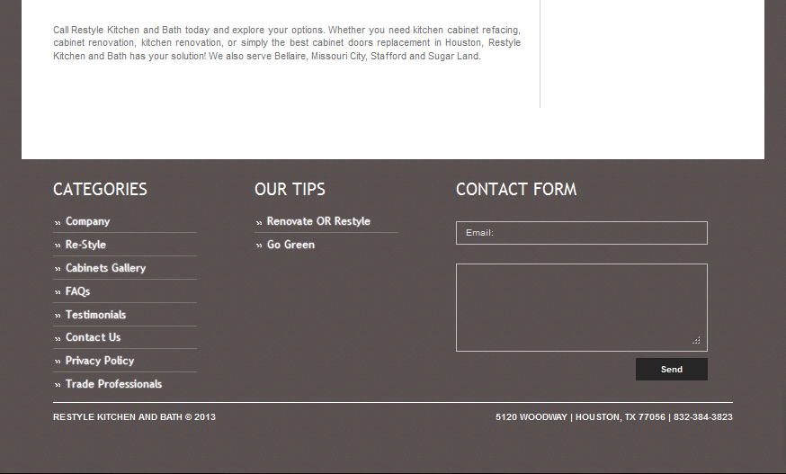 Footer