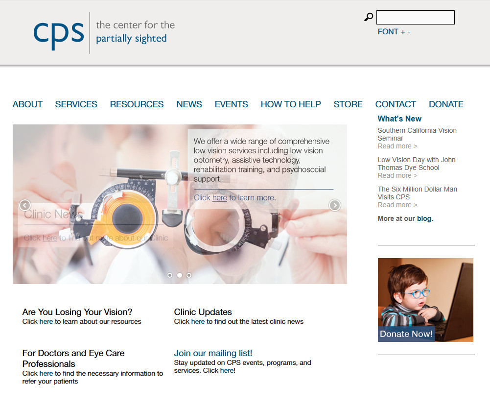 Center for the Partially Sighted